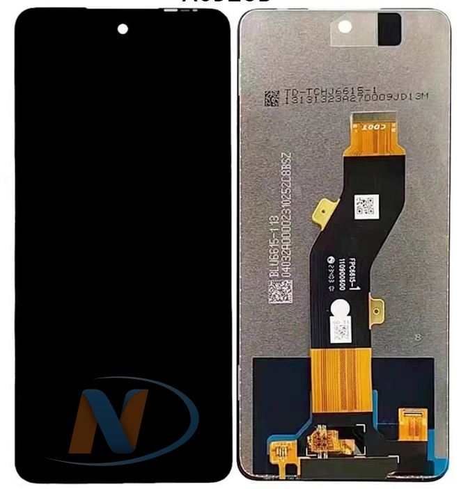 Дисплей Infinix Hot 40i (X6528B) в сборе с тачскрином черный (ORG LCD)