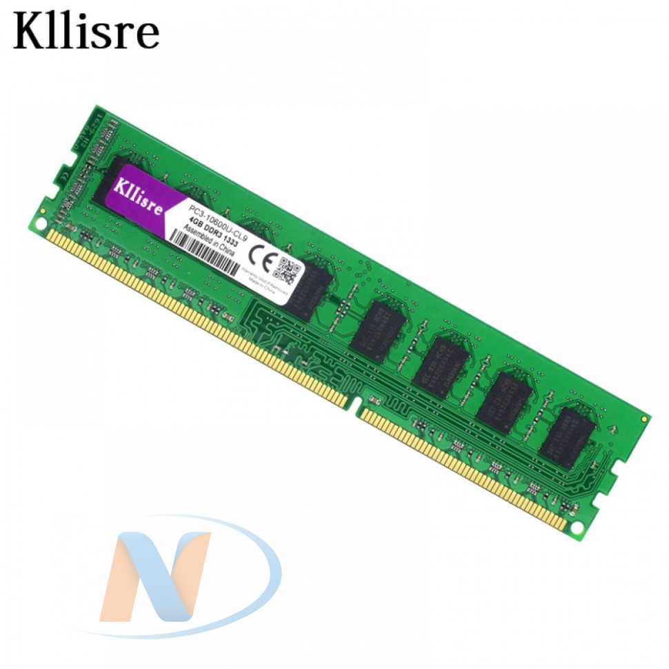 Оперативная память DIMM 4Gb KLLISRE DDR3 1333 МГц  (PC3-10600U-CL9)