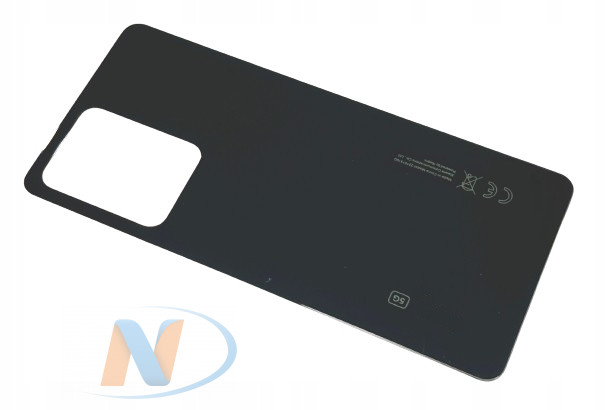 Задняя крышка для Xiaomi Redmi Note 12 Pro 5G (черный)