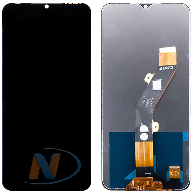 Дисплей Tecno Spark 10 4G, 10C (Kl5q, Kl5m) с тачскрином (черный) (ORG LCD)