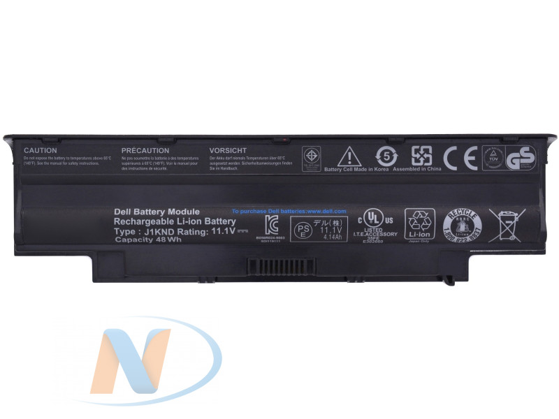 Аккумулятор для Dell N5010, N5110, N7010, N7110 (11.1V 5200mAh) (OEM) P/N: J1KND, J4XDH, 04YRJH, 06P6PN
