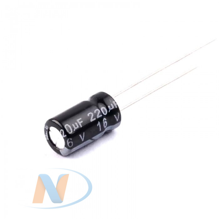 Конденсатор электролитический 220uF 16V (Chengx)