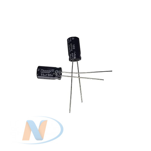 Конденсатор электролитический 33uF 50V (Chengx)
