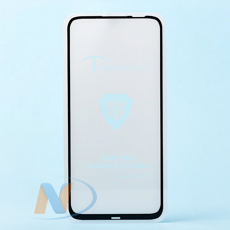Защитное стекло Huawei Nova 5i Полное покрытие Brera (Черный)