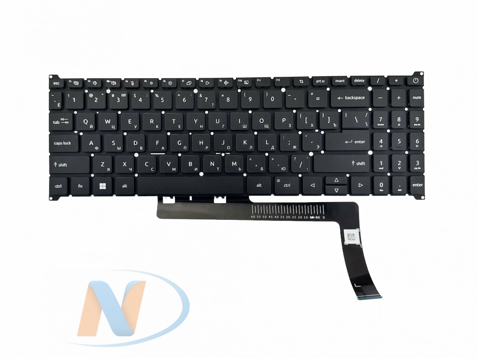 Клавиатура для Acer A715-73G p/n: 93504E24K201, ACM18F53SU,0KN1-6H2RU12