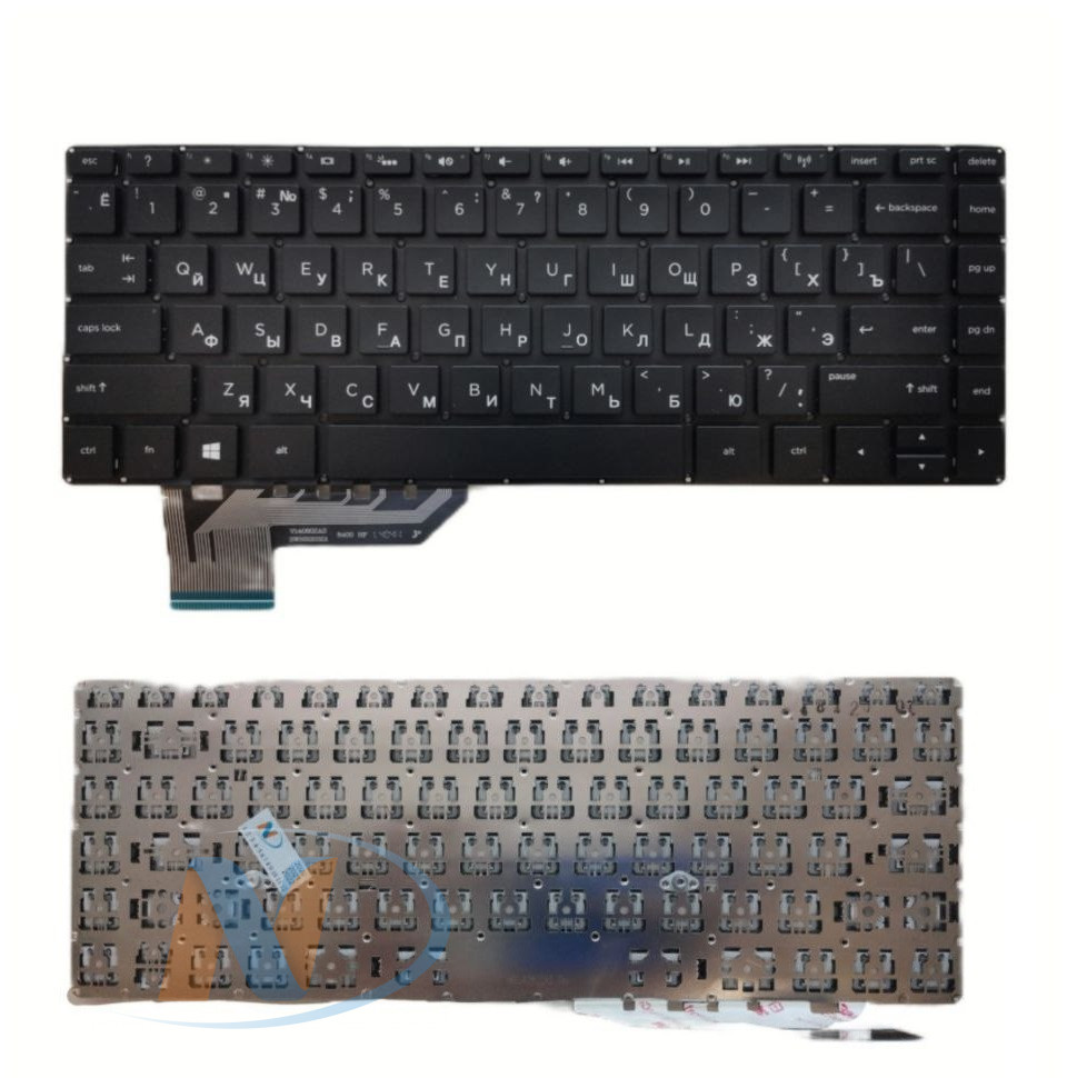 Клавиатура для HP 14-k p/n: NSK-CMDC, PK130UK1F20, 9Z.N9GBC.D1N