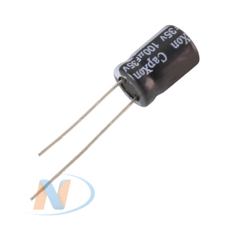Конденсатор электролитический 100uF 35V (CapXon)