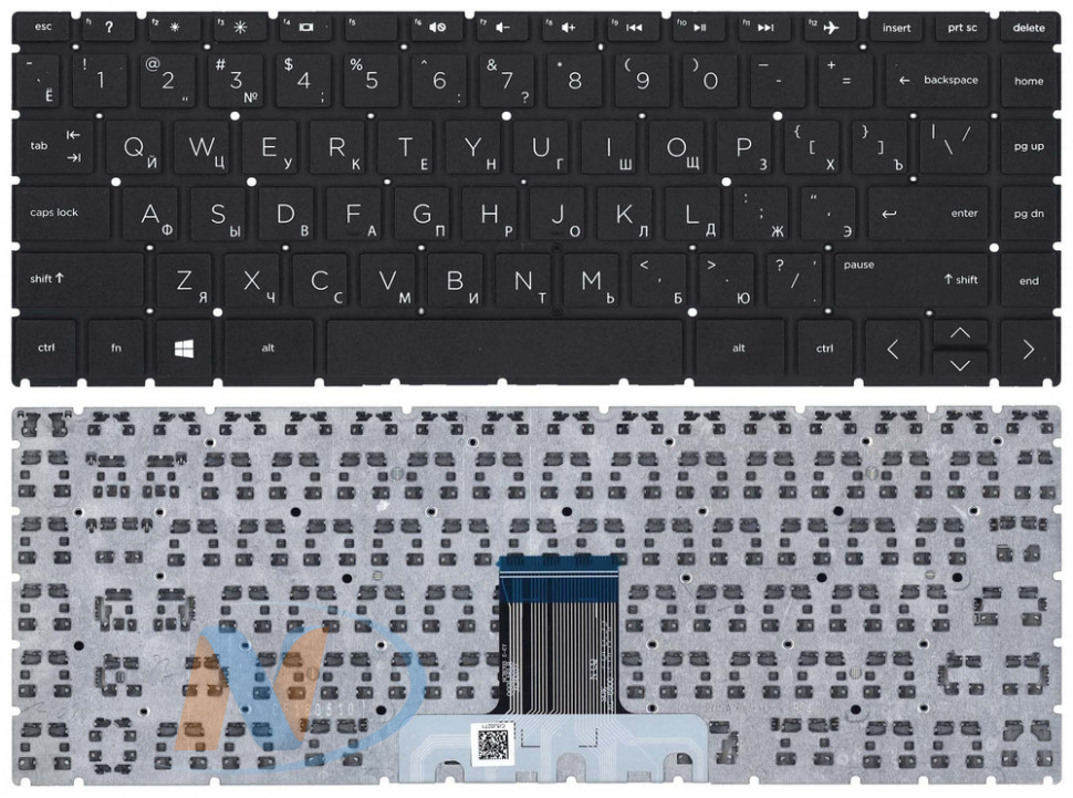 Клавиатура для HP 14-CE 14-CK 14-CM p/n: L47781-001, 490.0GG07.AS01, T19032200581