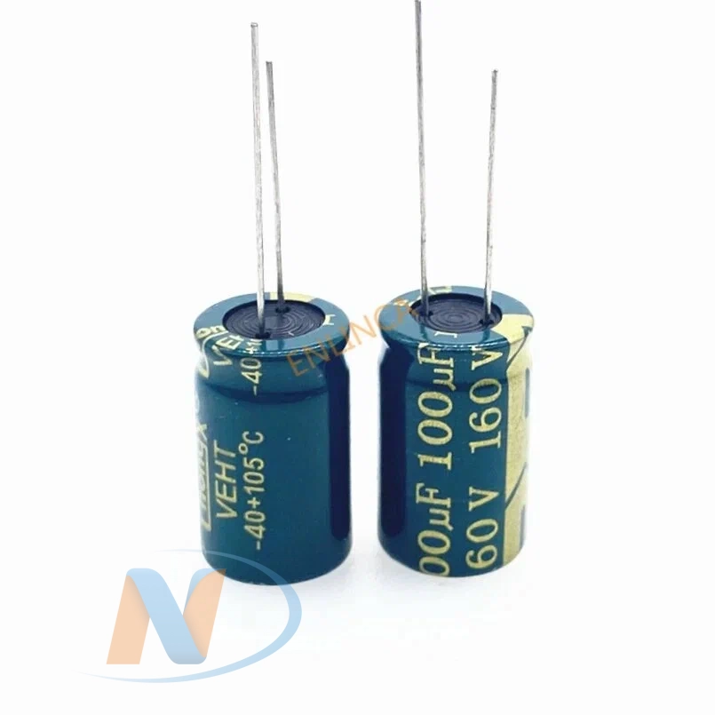 Конденсатор электролитический 100uF 160V (Chongx)