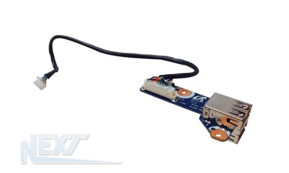 USB плата с кнопкой старта ноутбука Samsung NP-R540 BA92-05996A со шлейфом Б/У
