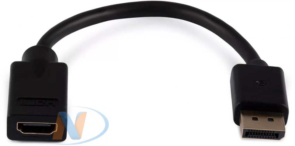 Переходник DisplayPort (M) - HDMI (F) Черный