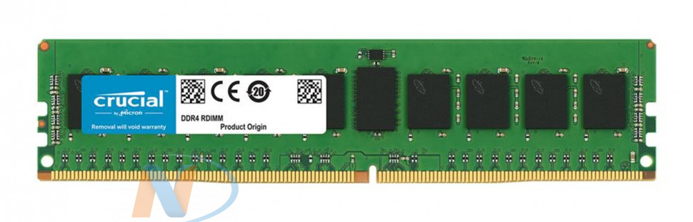 Оперативная память DIMM 8Gb CRUCIAL DDR4 2666 (PC-8G-DDR4-1Rx8-PC4-2666)  CL19